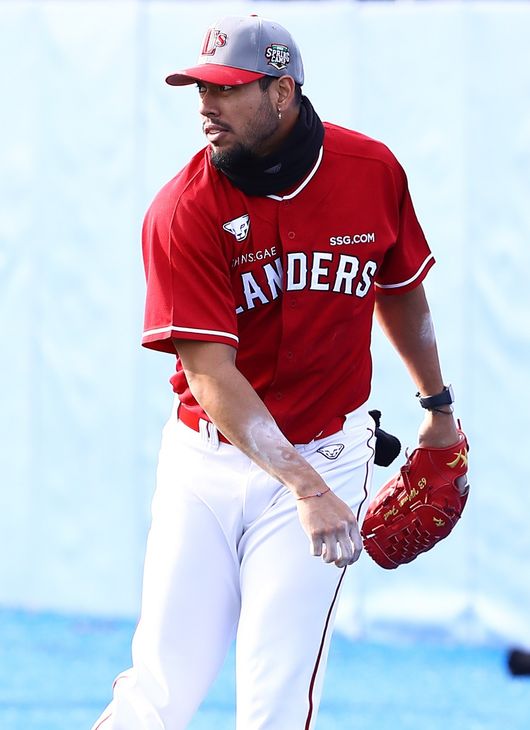 SSG 랜더스 외국인 투수 윌머 폰트. / SSG 제공