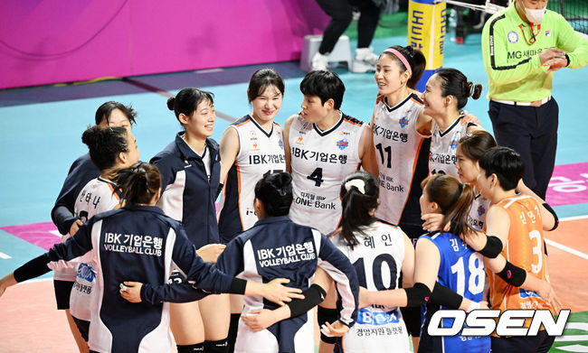 IBK기업은행 선수들. / OSEN DB