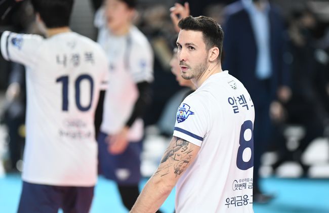 우리카드 알렉스 /KOVO 제공