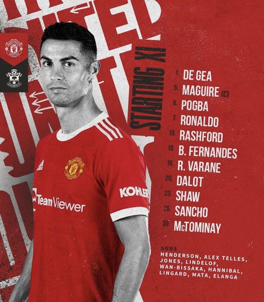 [사진] 맨체스터 유나이티드 공식 SNS