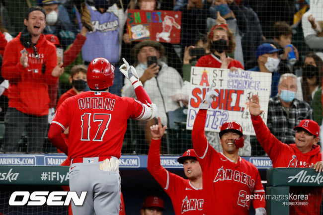 [사진] 오타니 쇼헤이 소속 LA 에인절스. ⓒGettyimages(무단전재 및 재배포 금지)