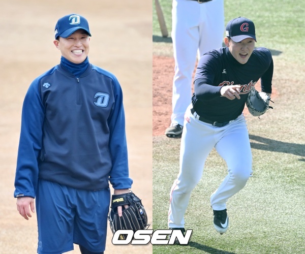 손아섭과 최준용 /OSEN DB