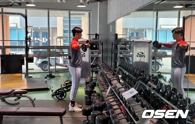 SSG 랜더스 신인 투수 신헌민. /knightjisu@osen.co.kr