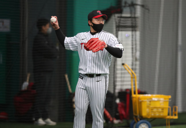 LG 투수 이지강. /LG 트윈스 제공