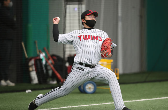 LG 투수 이지강. /LG 트윈스 제공