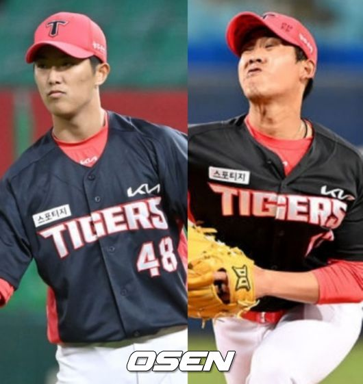 KIA 이의리와 임기영./OSEN DB