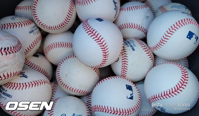 [사진] 메이저리그 공인구. 