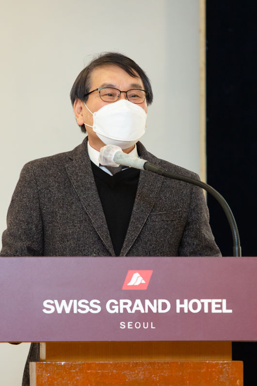 쌍용자동차 국내영업본부장 이광섭 전무. 