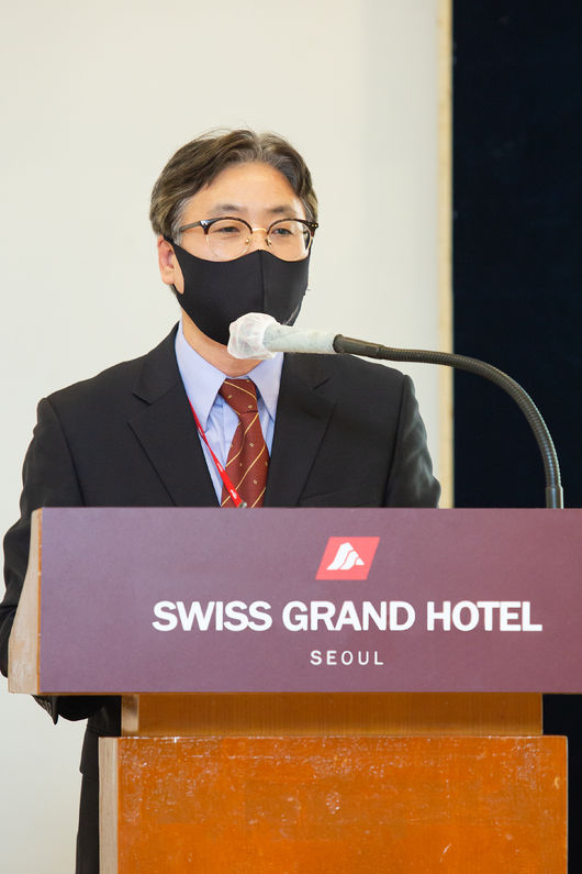 한국자동차전문기자협회 하영선 회장. 