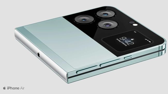 컨셉 디자이너 안토니아 드 로사가 제작한 '아이폰 에어' 예상 이미지.
