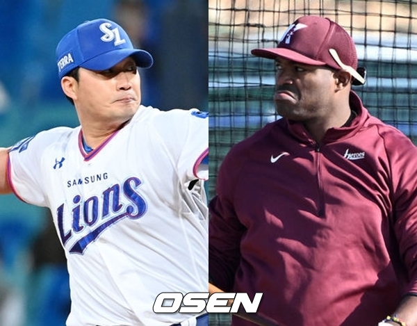 오승환-야시엘 푸이그 / OSEN DB