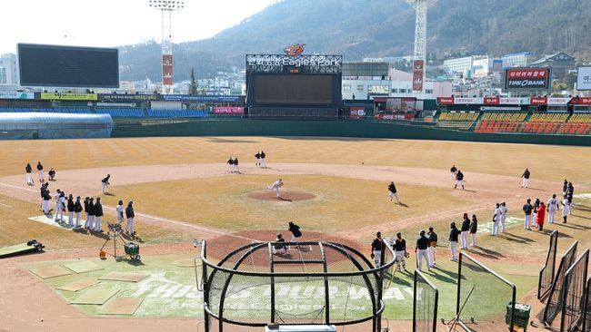 한화 선수들이 21일 대전에서 2차 스프링캠프를 시작했다. /한화 이글스 제공