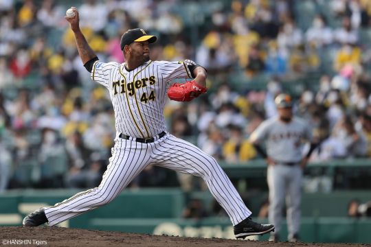 라울 알칸타라 /한신 타이거즈 홈페이지