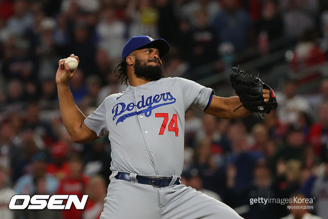 [사진] LA 다저스 켄리 잰슨. ⓒGettyimages(무단전재 및 재배포 금지)