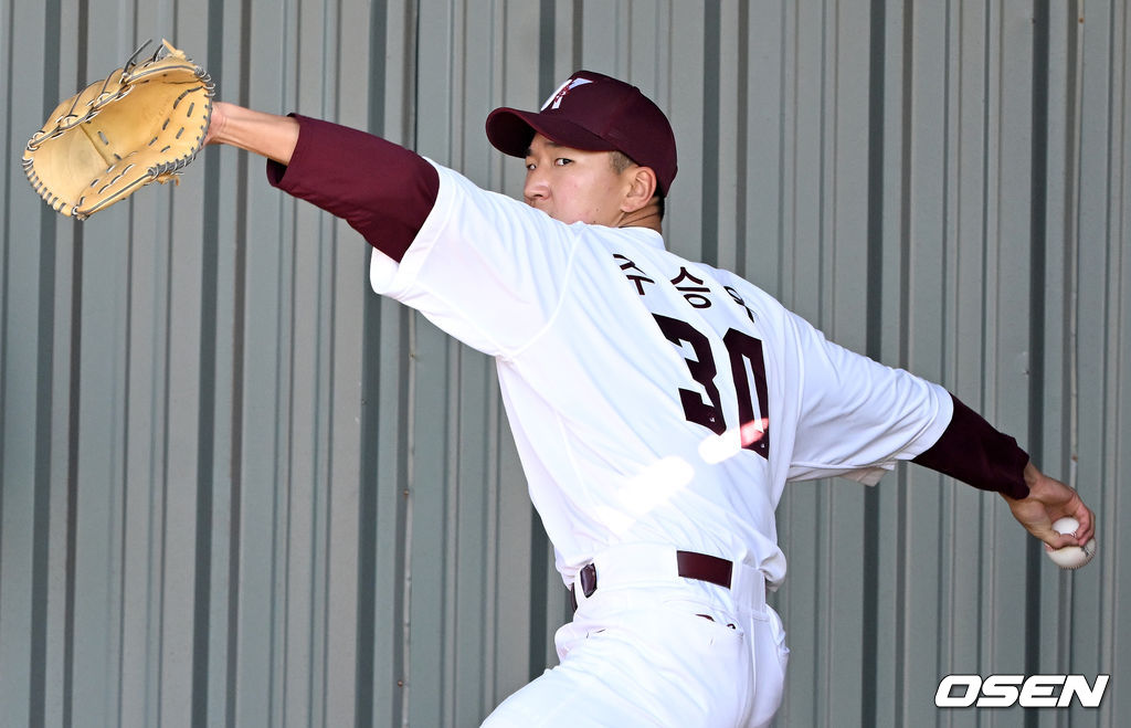 키움 히어로즈 주승우. /OSEN DB