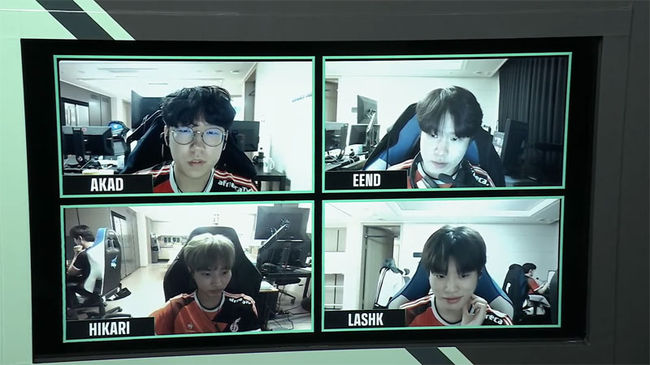 2022 PWS 페이즈1 중계화면 캡처.