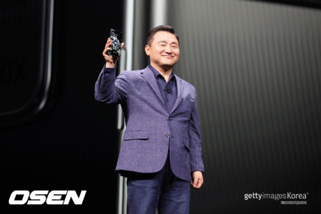 [사진] 현장에서 열린 '갤럭시 언팩 2020'에 참석했던 삼성전자 노태문 사장. /ⓒGettyimages(무단전재 및 재배포 금지)