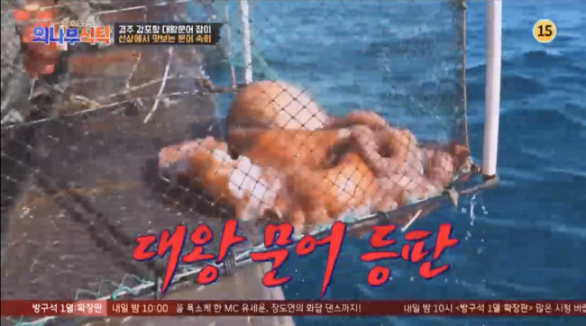 '외나무식탁' 방송화면
