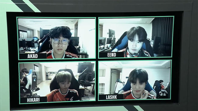 2022 PWS 페이즈1 중계화면 캡처.