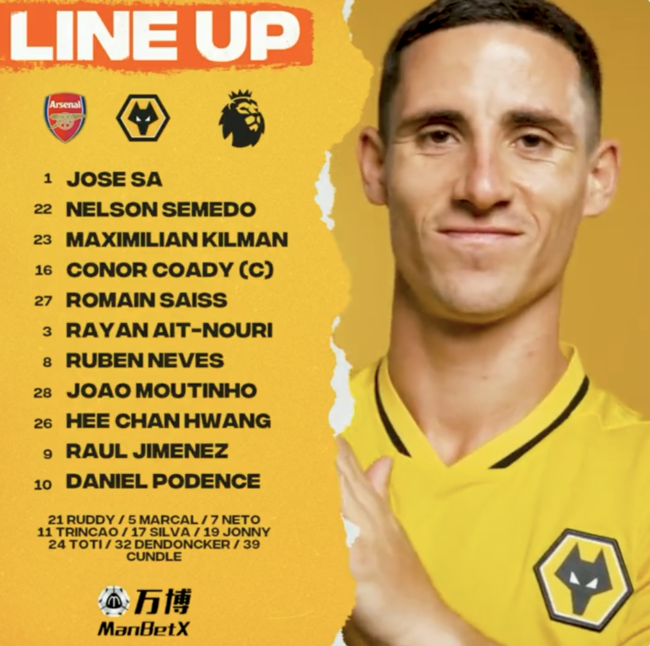 [사진] 울버햄튼 SNS 캡쳐.