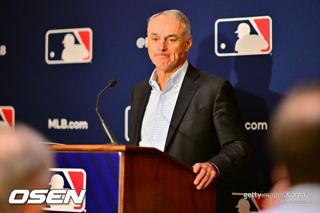 [사진] 메이저리그 롭 만프레드 커미셔너. ⓒGettyimages(무단전재 및 재배포 금지)
