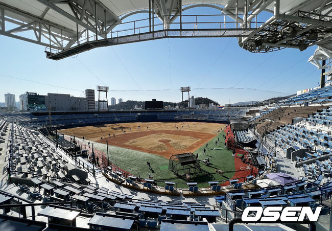 NC 다이노스 스프링캠프지인 마산야구장. / OSEN DB