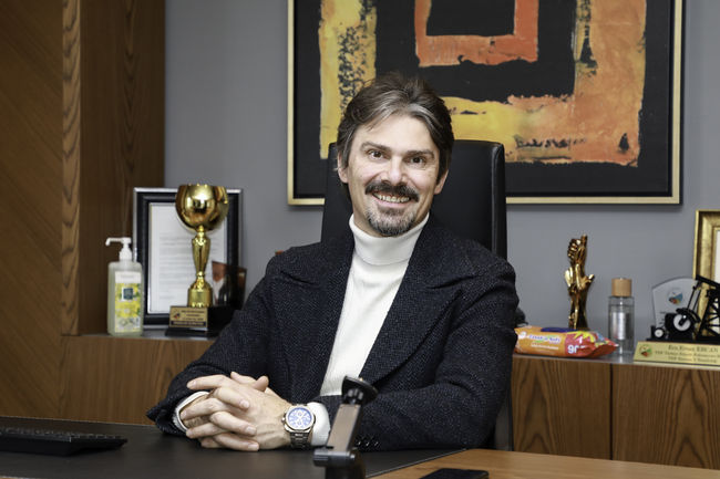 [사진]에르산 에르칸 터키당구연맹회장 /파이브앤식스 제공