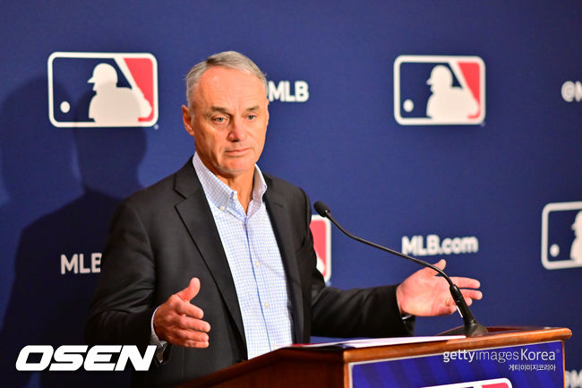 [사진] 메이저리그 롭 만프레드 커미셔너. ⓒGettyimages(무단전재 및 재배포 금지)