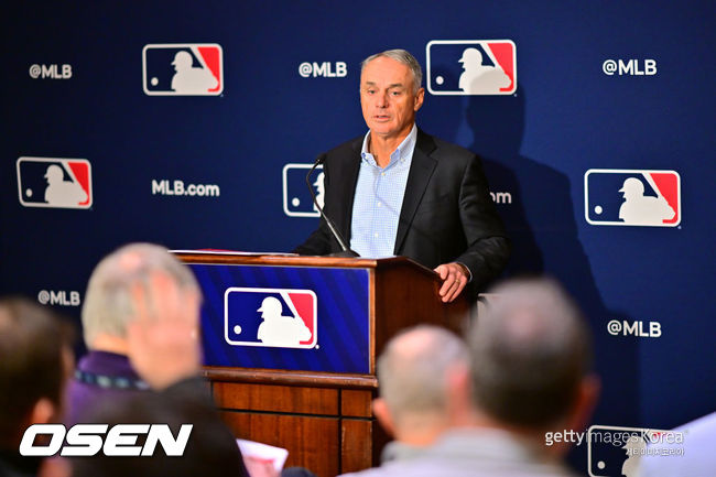[사진] 롭 만프레드 커미셔너 ⓒGettyimages(무단전재 및 재배포 금지)