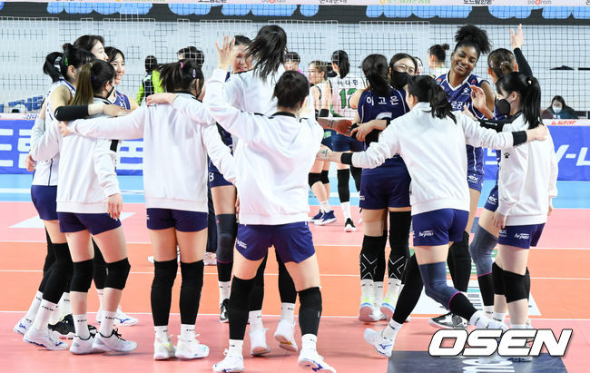 한국도로공사 선수단. / OSEN DB