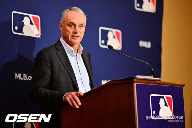 [사진] 메이저리그 롭 만프레드 커미셔너. ⓒGettyimages(무단전재 및 재배포 금지)
