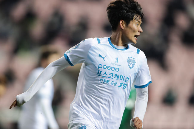 전주월드컵경기장/ K리그1/ 전북현대모터스 vs 포항스틸러스/ 포항 박승욱/ 사진 정재훈