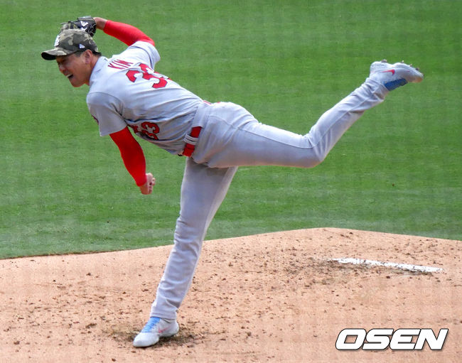 세인트루이스 카디널스 시절의 김광현. / OSEN DB
