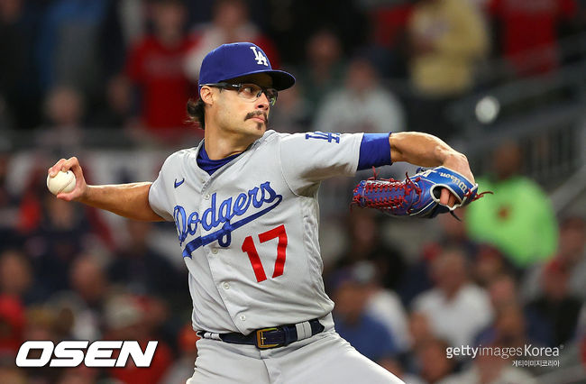 [사진] LA 다저스 시절 조 켈리. ⓒGettyimages(무단전재 및 재배포 금지)