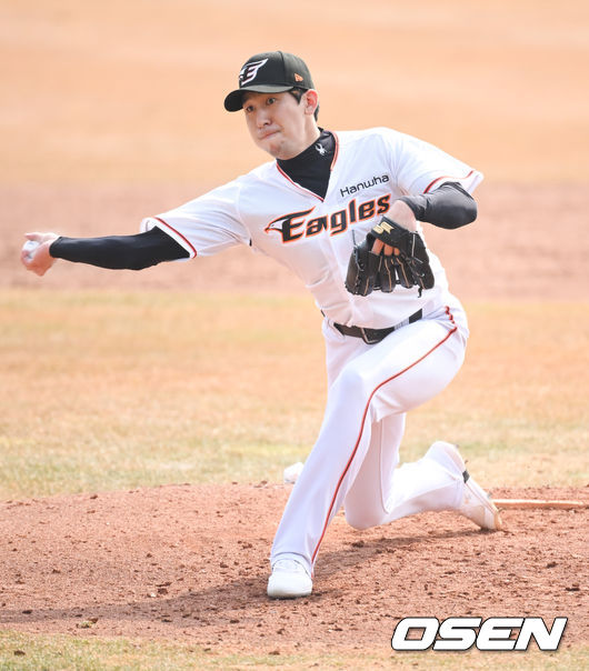 3회초 한화 김재영 투수가 역투하고 있다.   2022.03.04 / soul1014@osen.co.kr