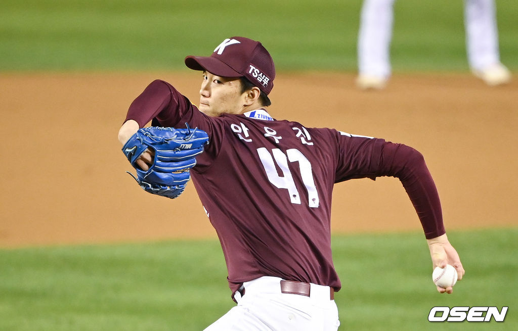 키움 히어로즈 안우진. /OSEN DB