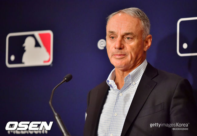 [사진] 롭 만프레드 커미셔너 ⓒGettyimages(무단전재 및 재배포 금지)