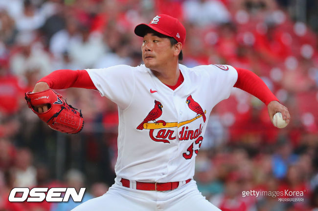 [사진] 세인트루이스 카디널스 시절 김광현. ⓒGettyimages(무단전재 및 재배포 금지)