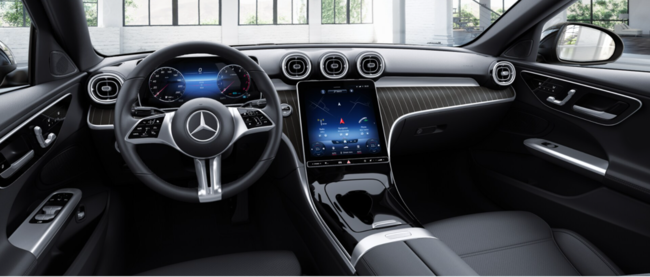 더 뉴 C 200 4MATIC 아방가르드 인테리어. 