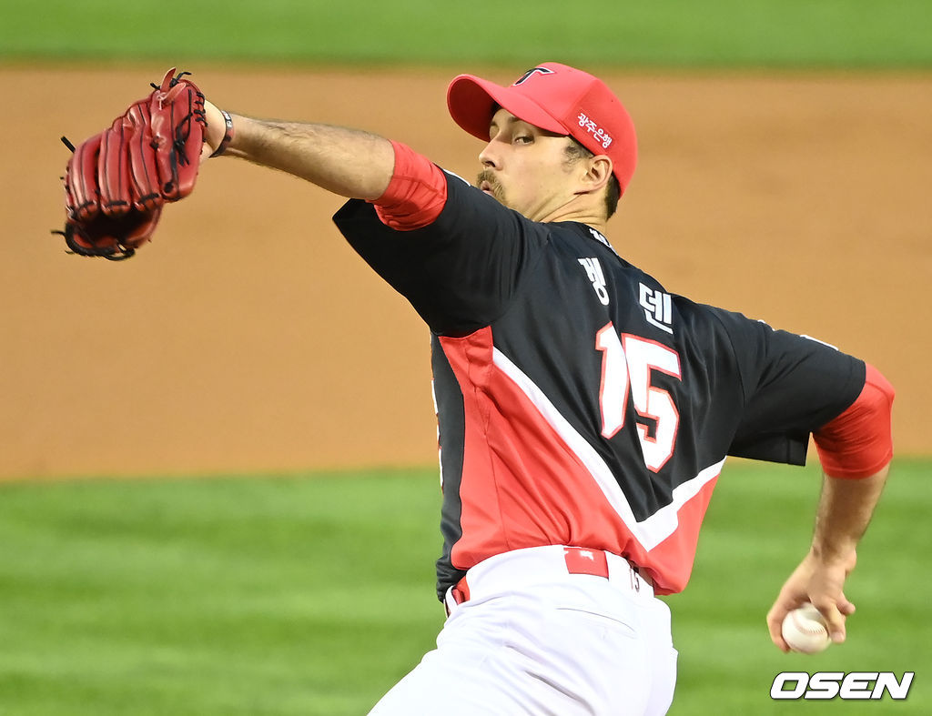 KIA 타이거즈 시절 다니엘 멩덴. /OSEN DB