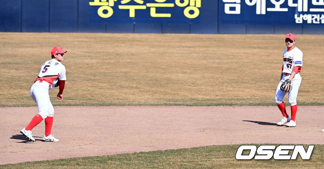 KIA 김도영-윤도현 2022.03.09 /sunday@osen.co.kr