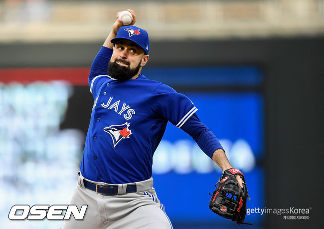 [사진] 토론토 블루제이스 시절 맷 슈메이커. ⓒGettyimages(무단전재 및 재배포 금지)