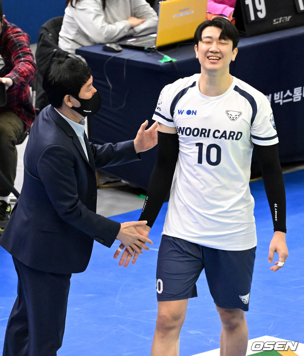 우리카드 나경복. /OSEN DB