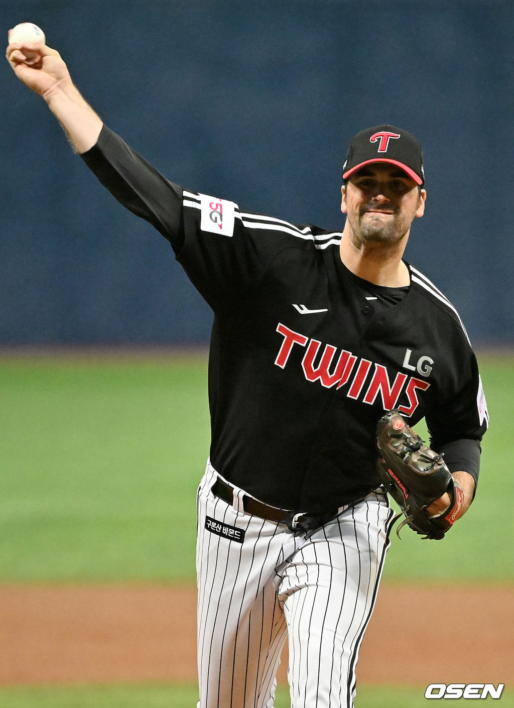 LG 트윈스 아담 플럿코. /OSEN DB
