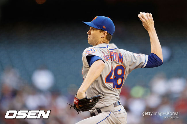 [사진] 제이콥 디그롬 ⓒGettyimages(무단전재 및 재배포 금지)