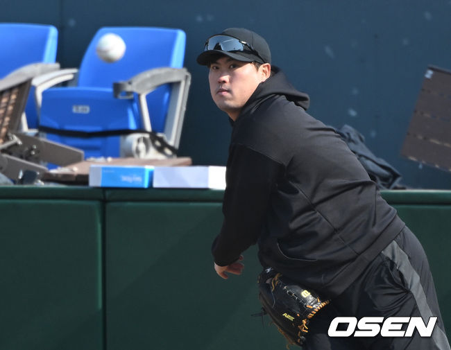 토론토 블루제이스 류현진. / OSEN DB