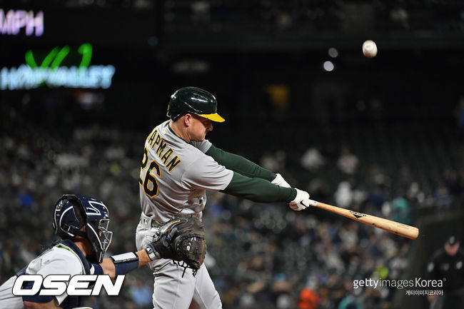 [사진] 맷 채프먼. ⓒGettyimages(무단전재 및 재배포 금지)