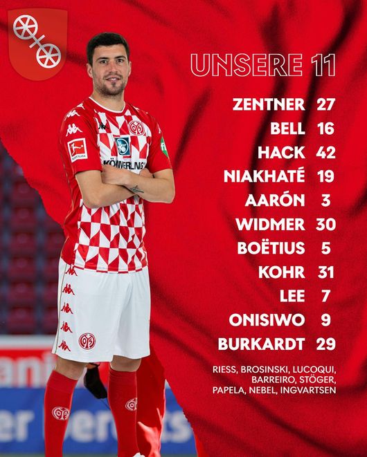 [사진] FSV 마인츠 05 공식 SNS