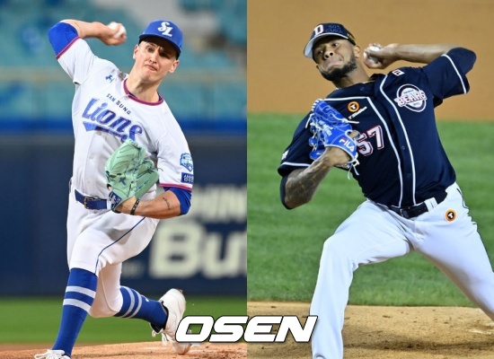 데이비드 뷰캐넌(좌)과 아리엘 미란다 / OSEN DB