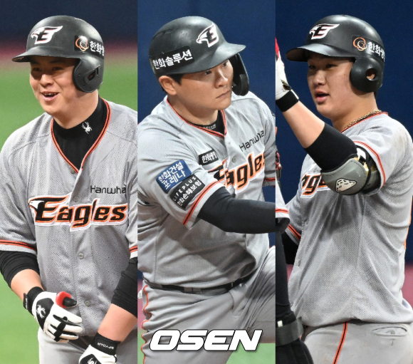 노시환-김태연-정민규 /OSEN DB